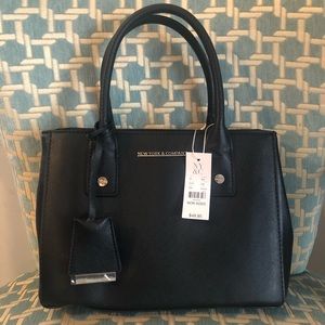 New York & Co Black Crossbody Purse